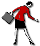 woman with briefcase